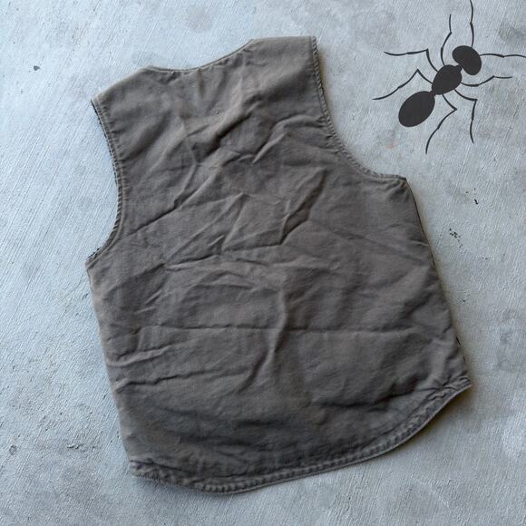 Carhartt brown work wear vest - Picture 4 of 5